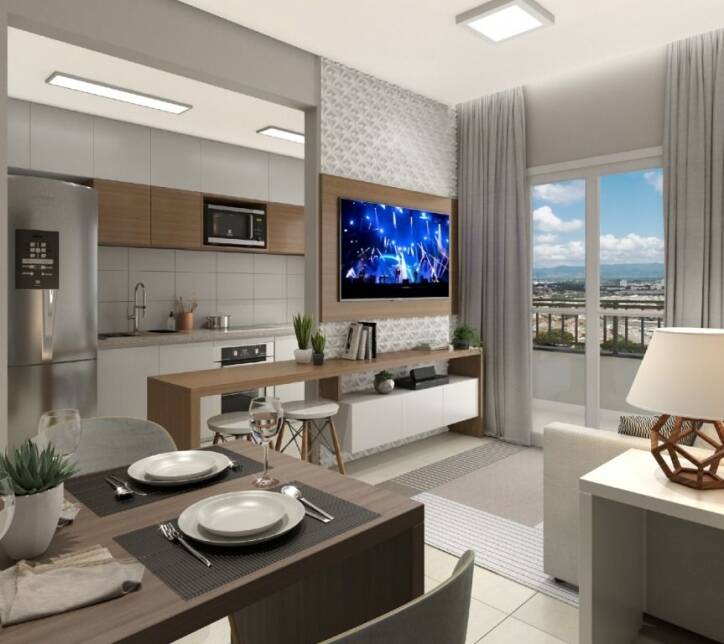 Apartamento, 2 quartos, 58 m² - Foto 2