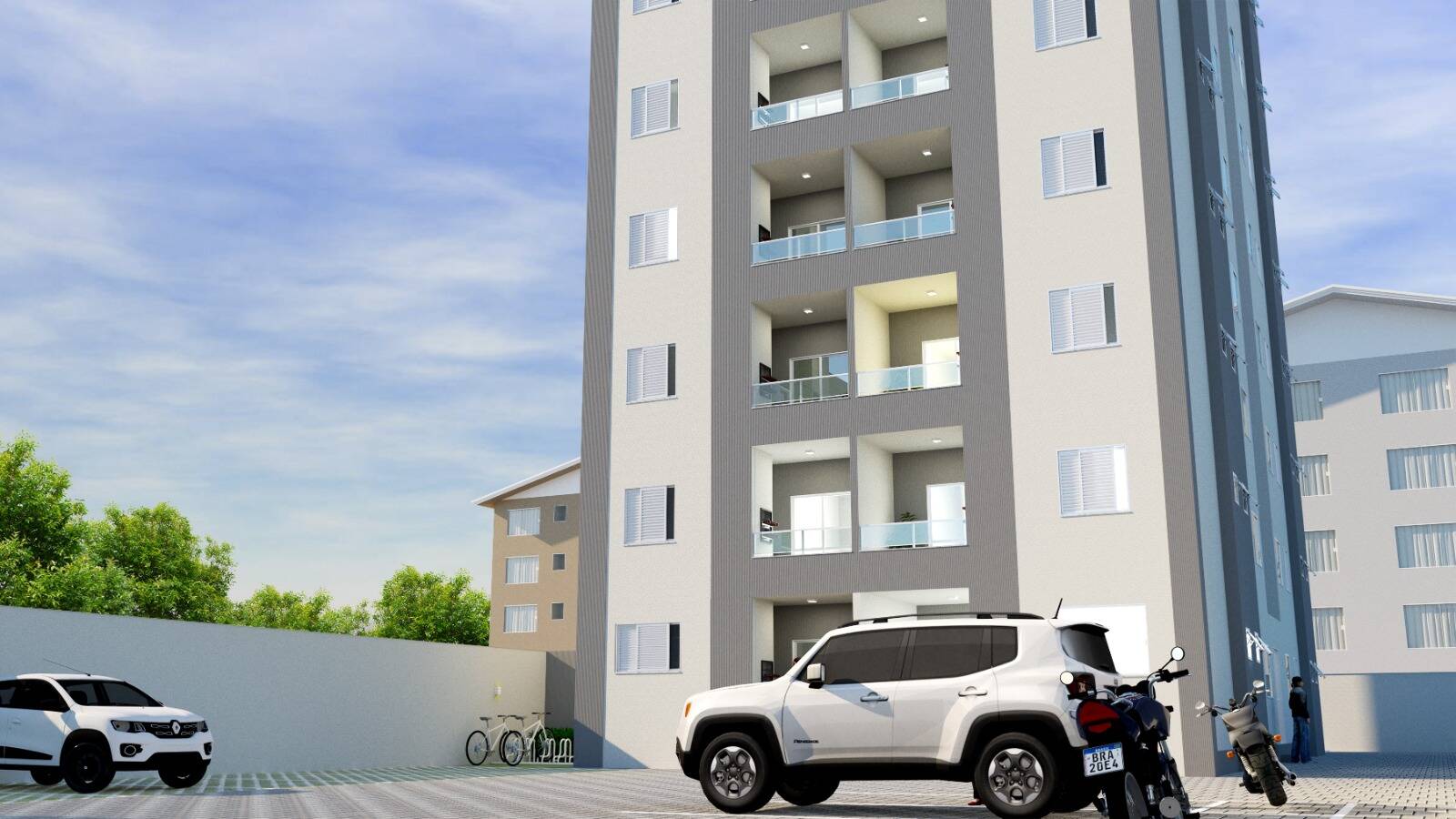 Apartamento à venda com 2 quartos, 64m² - Foto 2
