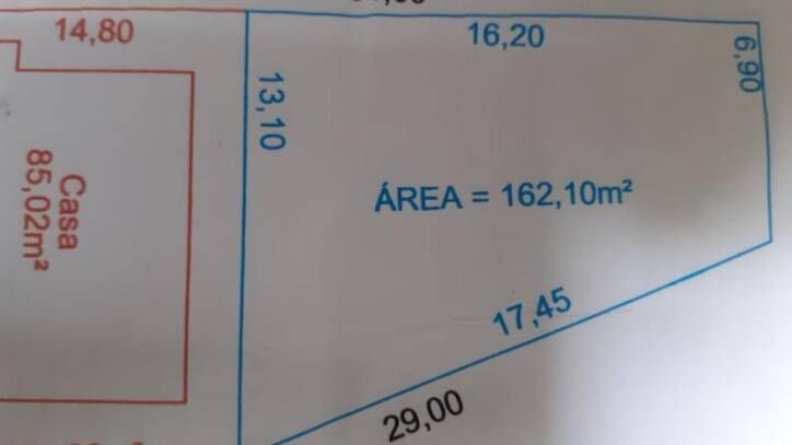 Terreno à venda, 162m² - Foto 1