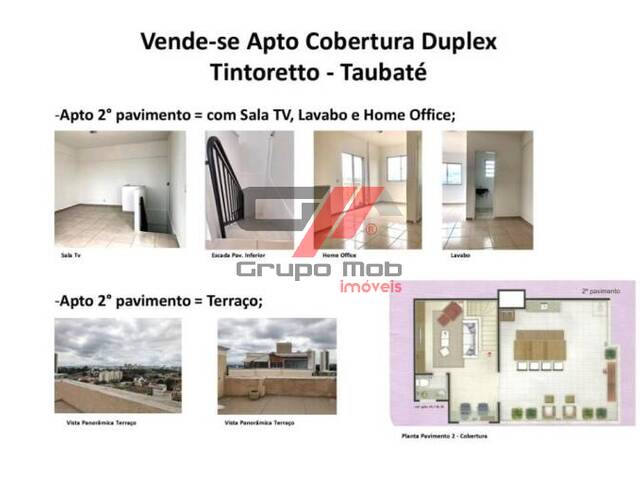 #AD0003 - Duplex para Venda em Taubaté - SP - 2